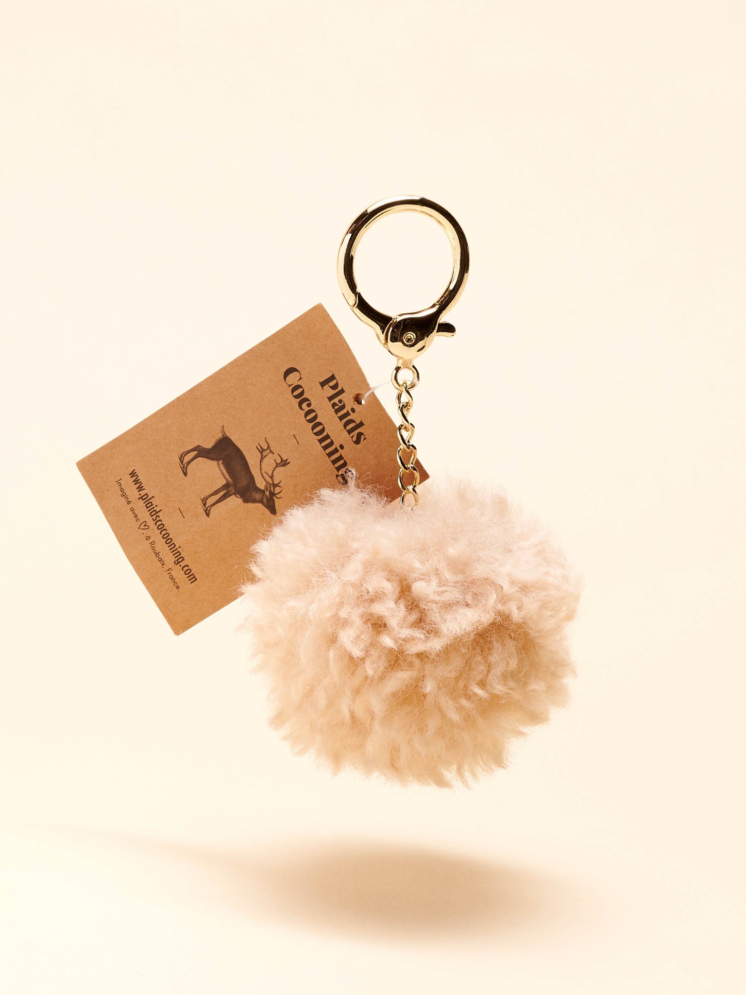 Porte-clefs moumoute Teddy thumbnail 1