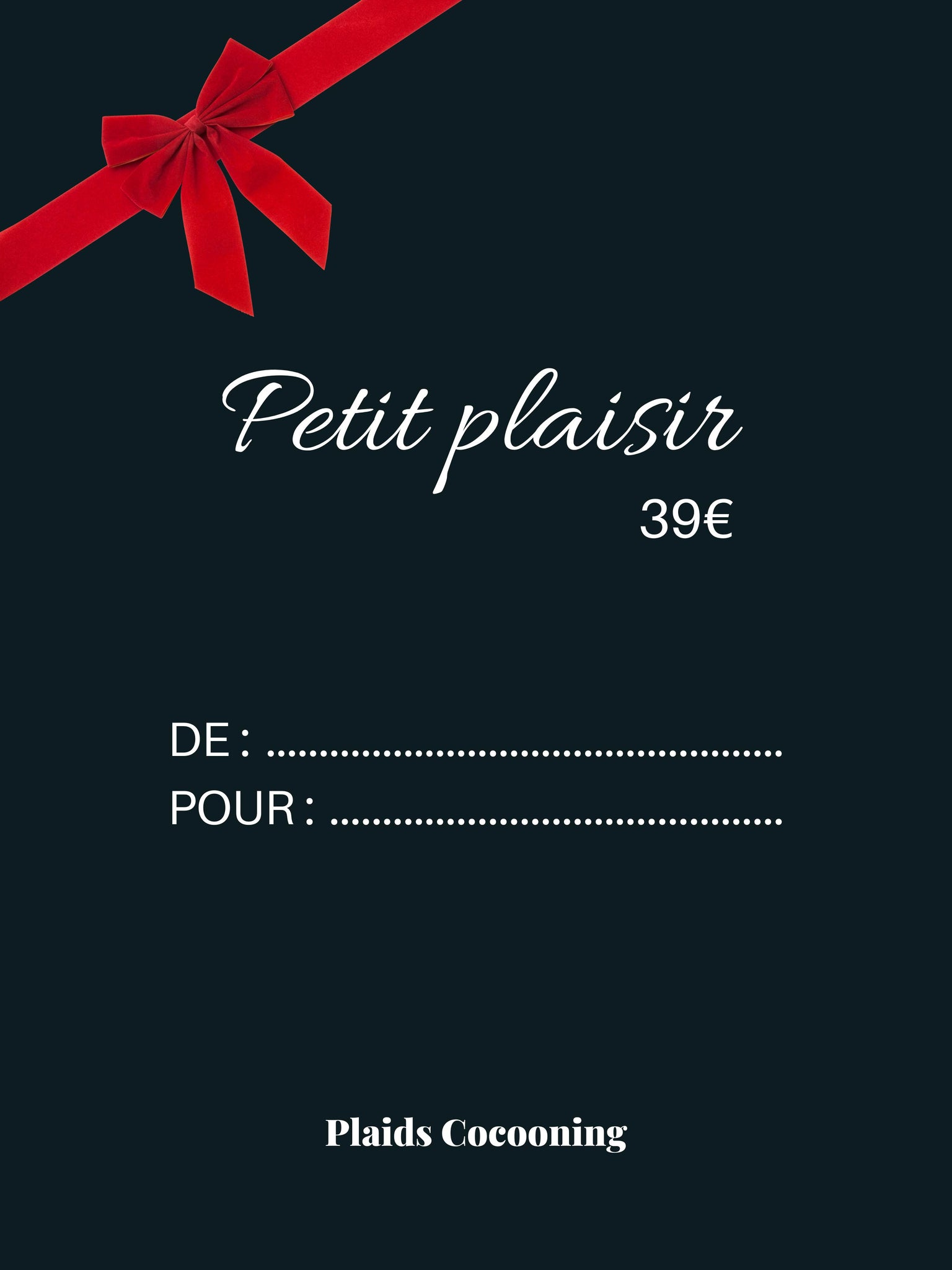 Carte cadeau - Offrez de la douceur thumbnail 2