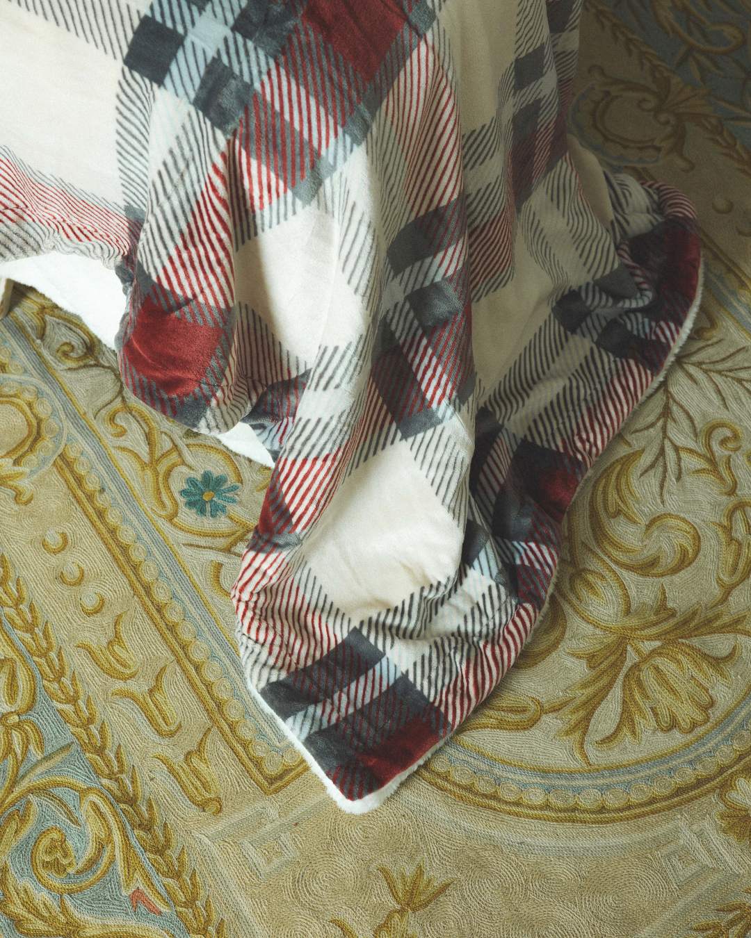 Plaid polaire Tartan thumbnail 3