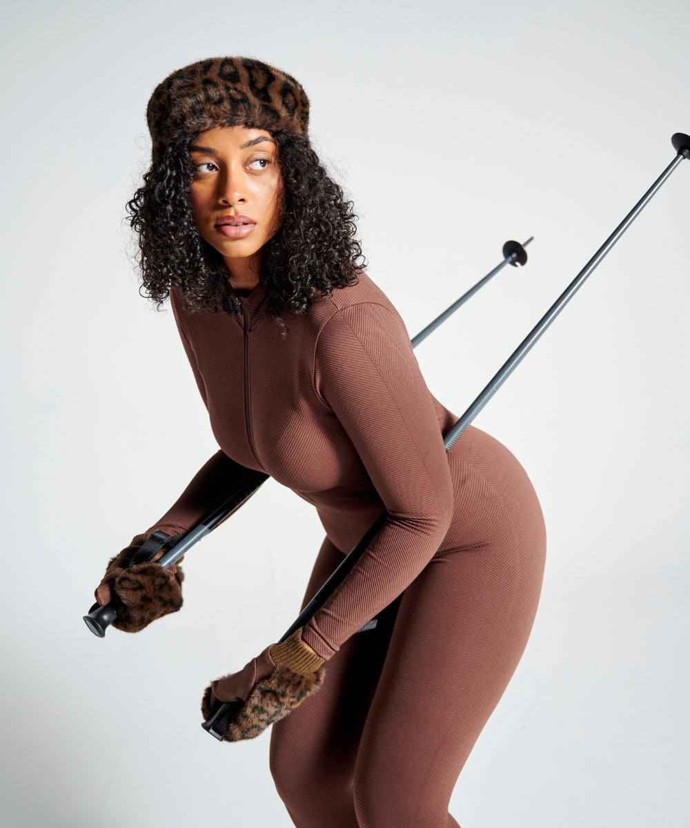 Bandeau Fourrure - Léopard foncé thumbnail 4