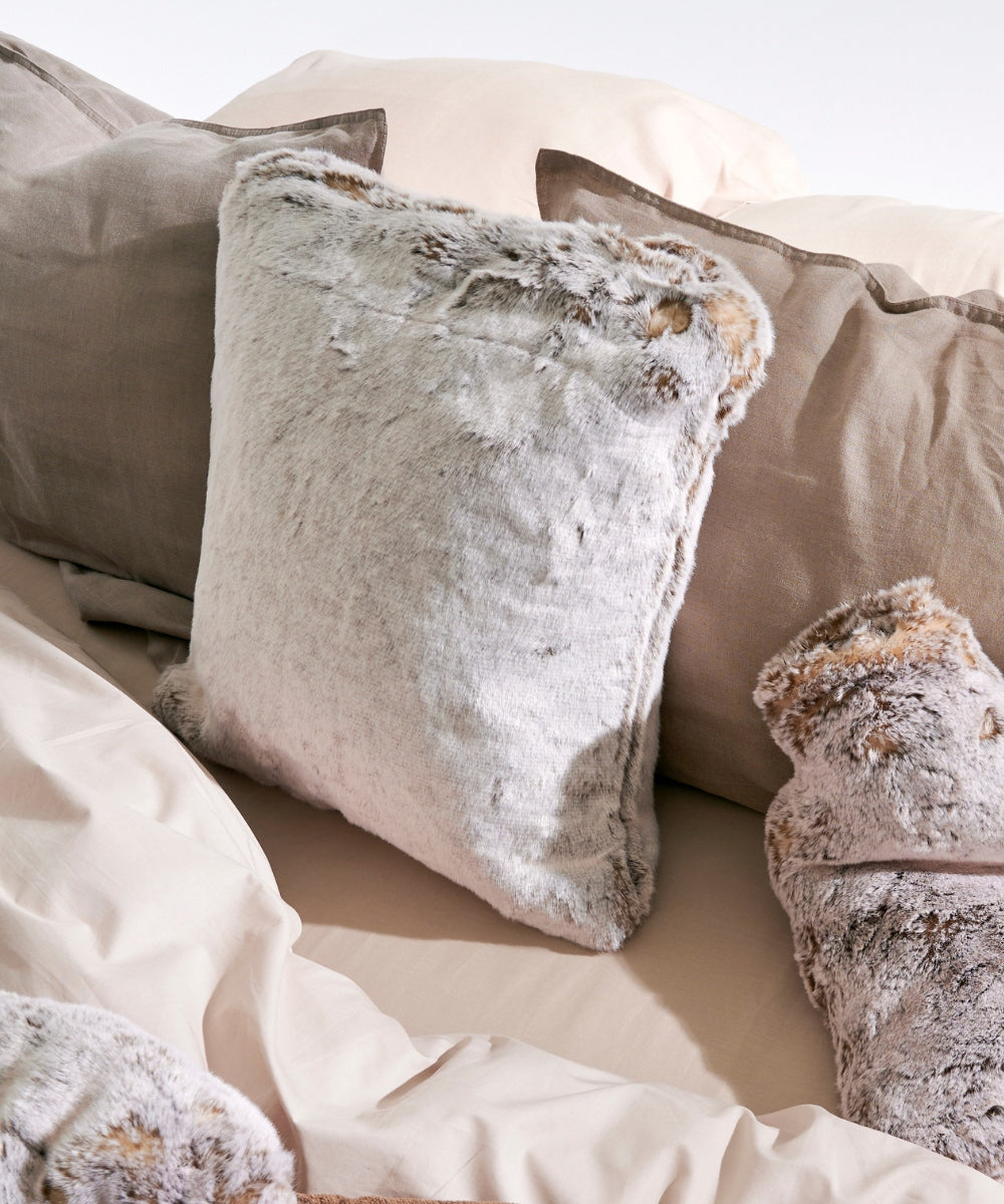 Coussin Fausse Fourrure - Frisson Naturel