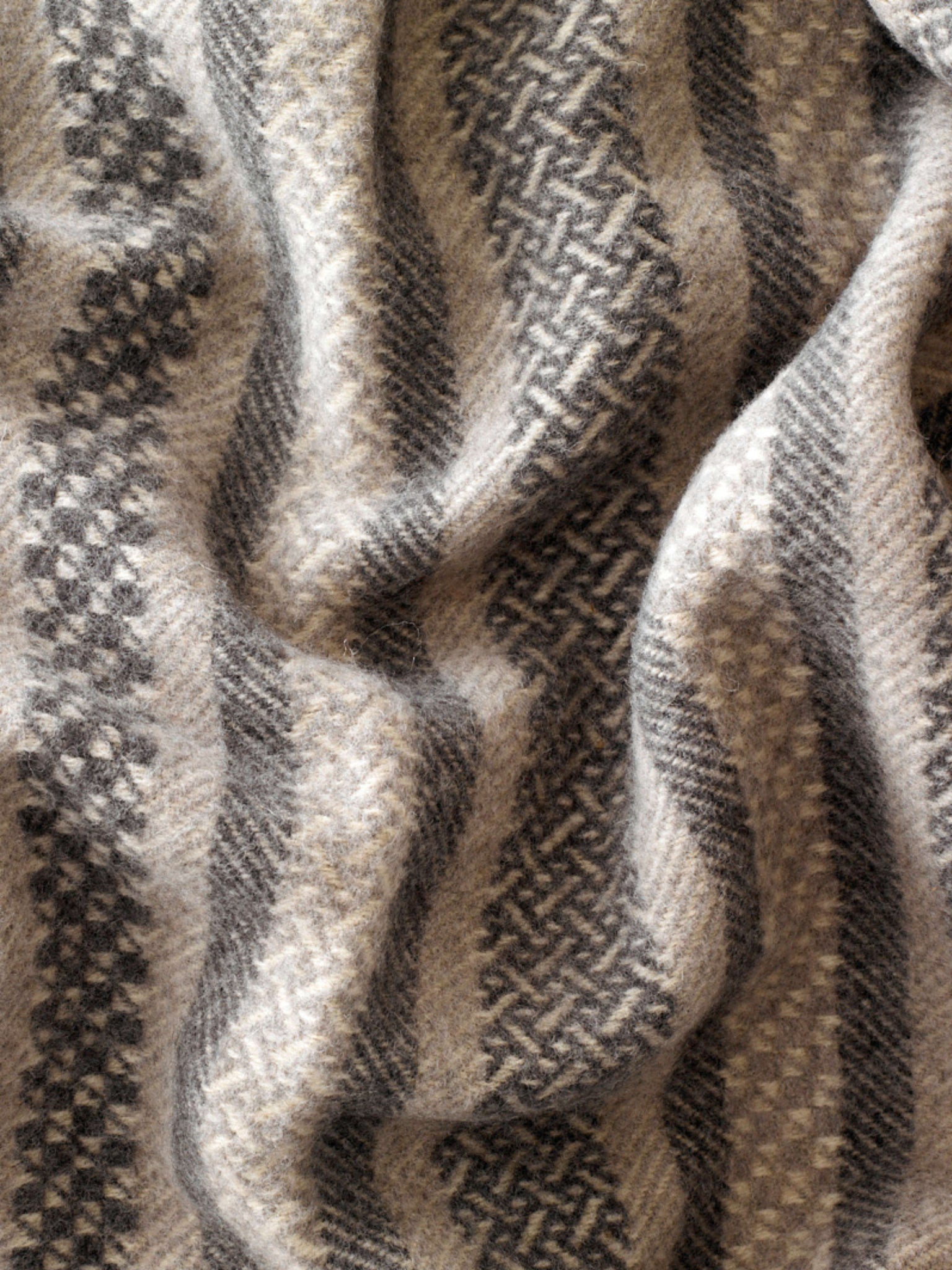 Plaid Laine Erik Gris thumbnail 4