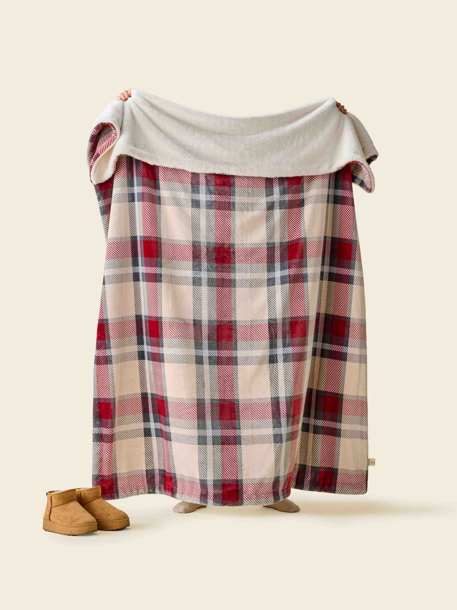Plaid polaire Tartan thumbnail 2
