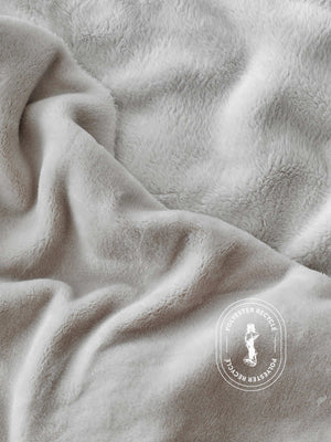 Plaid Cosy Bicolore gris clair thumbnail 5