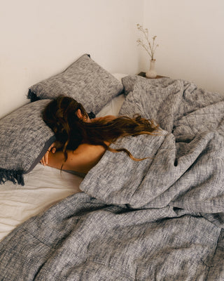 Coussin coton - Beige ou Indigo thumbnail 4