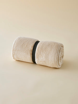 Plaid Polaire Yoga Beige thumbnail 3
