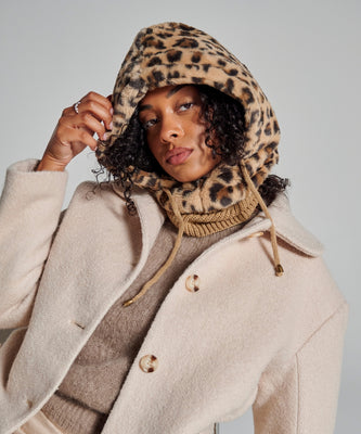 Cagoule Fausse Fourrure - Léopard thumbnail 2
