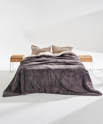Couvre-lit King Size Gris thumbnail 1